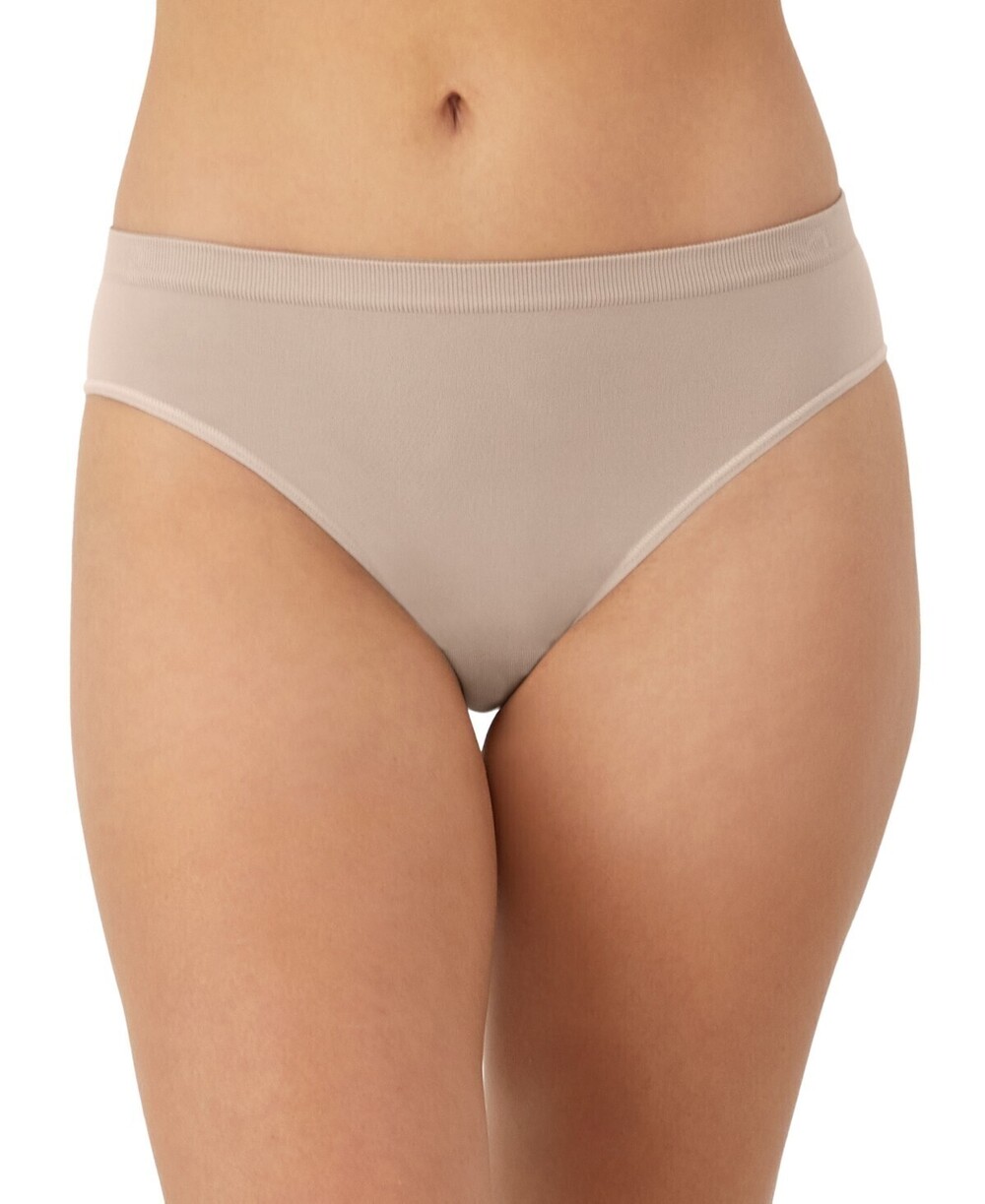 NWT Maidenform Womens Seamless Bikini Underw EVENING BLUSH XXL